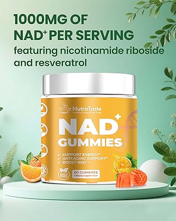 NAD⁺ Gummies Orange