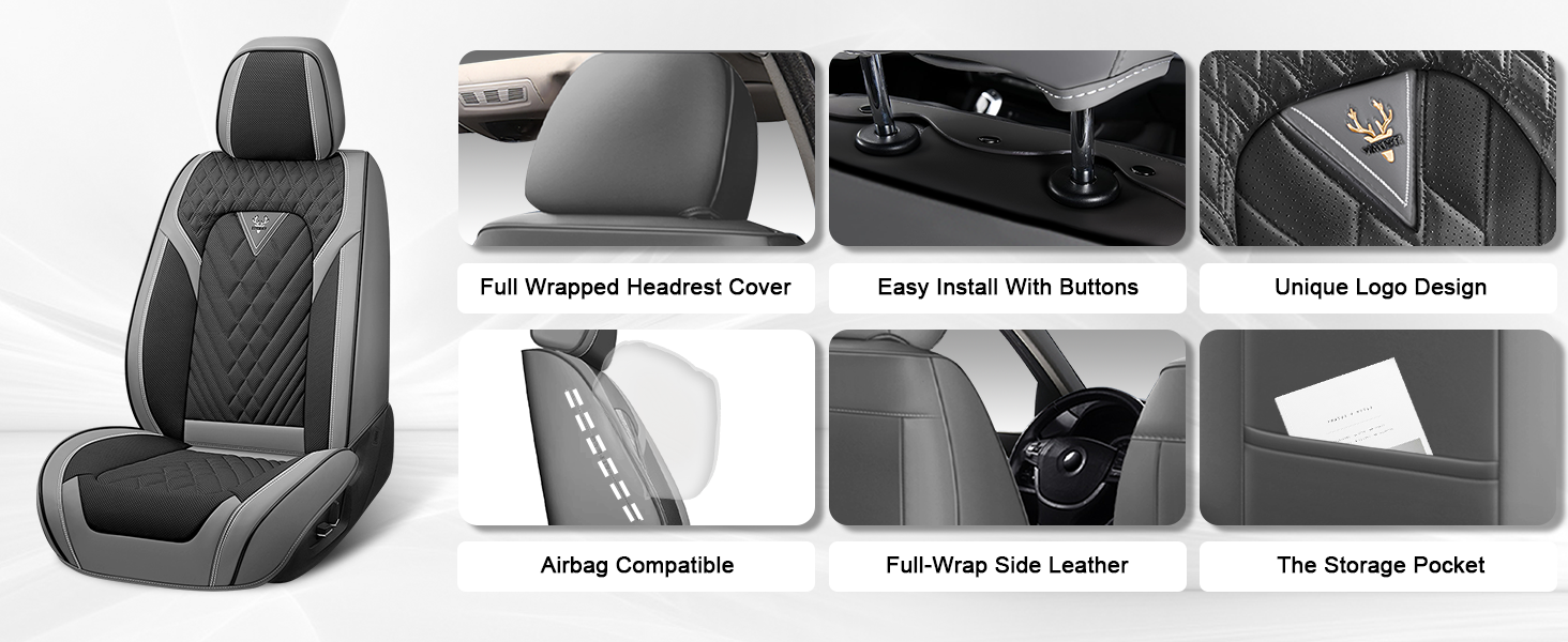 leather car seats covers