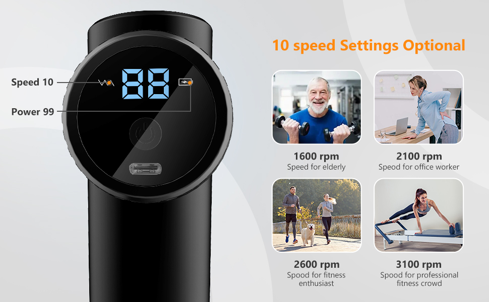 Deep Tissue Massage Gun