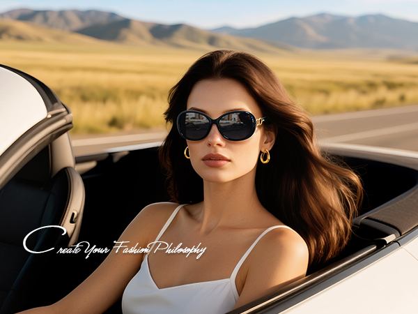 Amazon.com: Sunier Sunglasses Womens Polarized Trendy