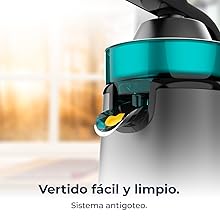 exprimidor de naranjas eléctrico; exprimidor eléctrico; exprimidor; zumos; EssentialVita Hyden 120