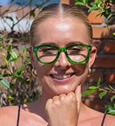Eyekepper Cat Eye Reading Glasses for Women 5-Pack Oversize Ladies Readers