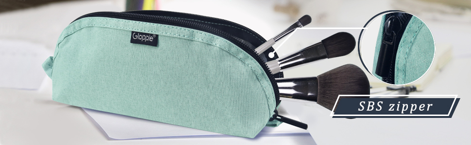 fabric cosmetic pouches with zipper