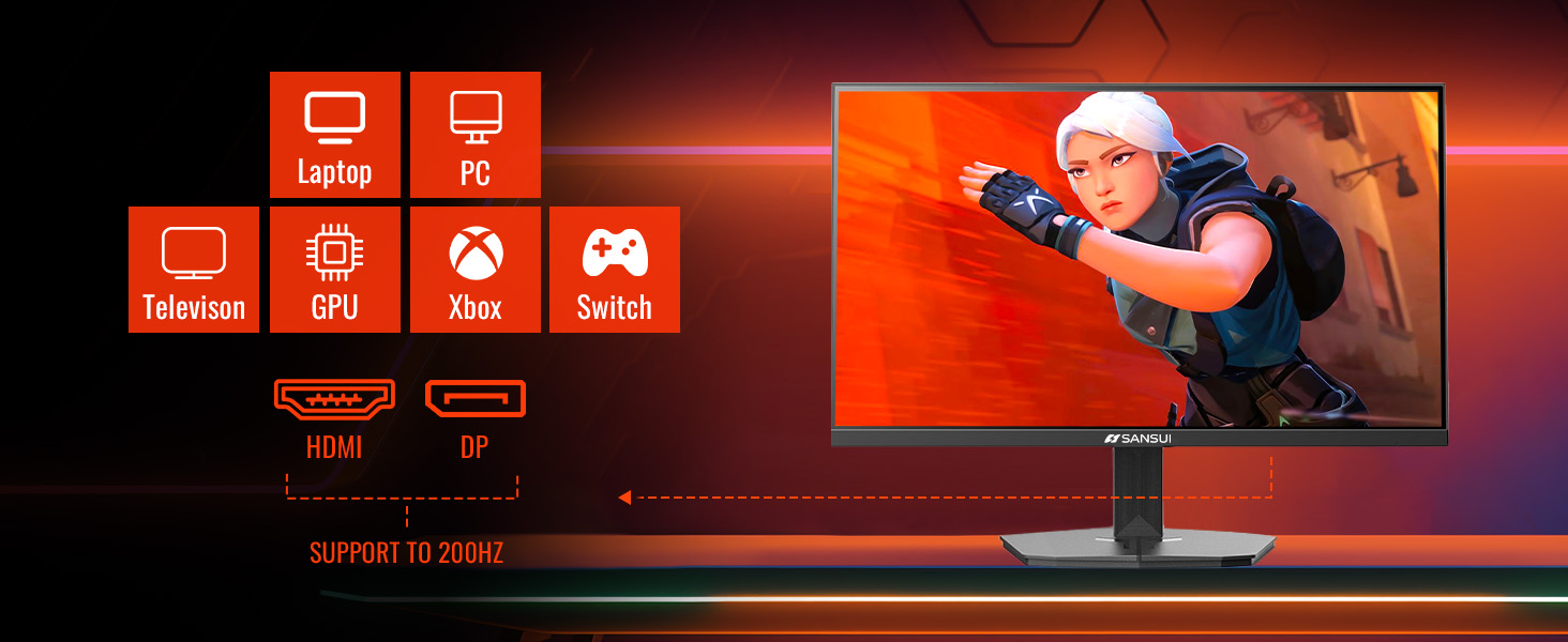 24 inch 200Hz gaming monitor