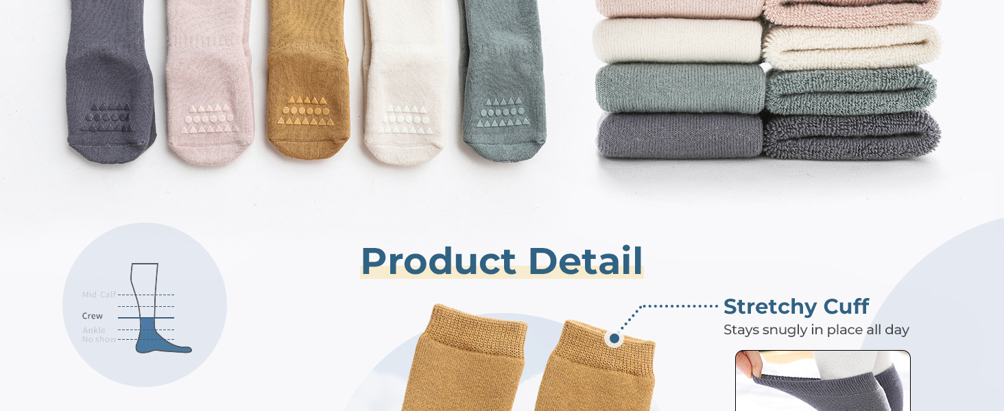 Baby Warm Non Slip Grip Socks
