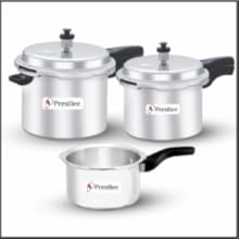 Pressure cooker; Outer lid; Stainless steel; Aluminium pressure cooker; Gas stove compatible;