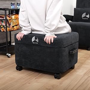 Amazon｜Bauhutte (バウヒュッテ) ストレージオットマン BOT-410