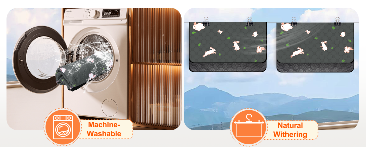 Easy Maintenance Bedding Pee Pads