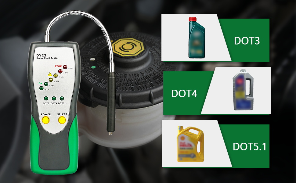 KAISAL Brake Fluid Tester Brake Fluid Tester Brake Fluid Tester for