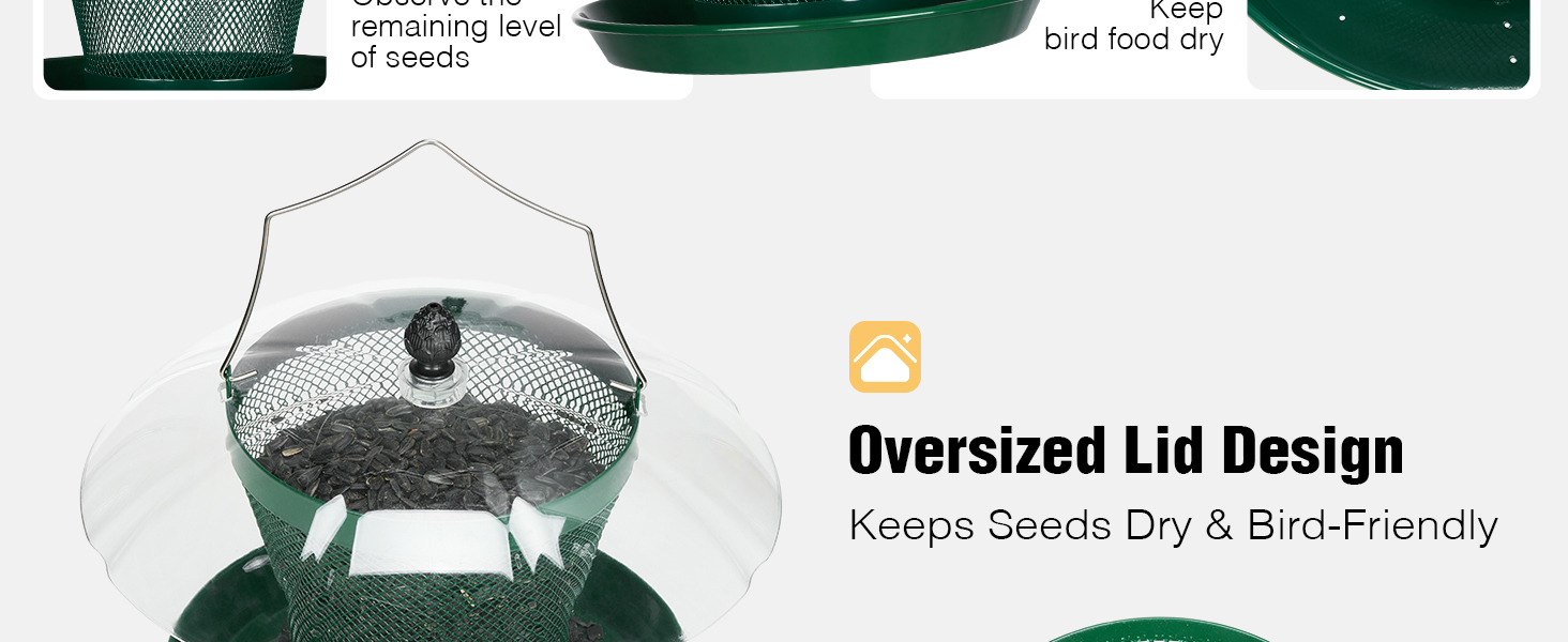 bird feeders for outdoors hanging
