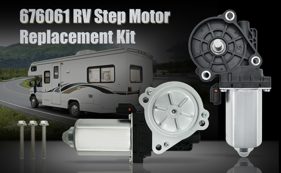676061 RV Step Motor Replacement Kit, 2141001 RV Stair