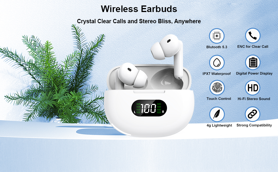 bluetooth earbuds