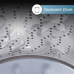 Panasonic Washing Machine, Sazanami Drum