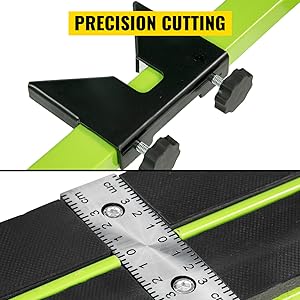 VEVOR Coupe-carrelage Manuel TG-02-1,2m Coupeur De Carrelage Manuel Pour Couper Les Materiaux En Pierre Y Compris Les Carreaux De Sol Normaux/les Carreaux Polis 17 Coupe-Carreaux Manuel de 1200 mm