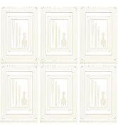 6 Sets Rectangle Weaving Loom Kit Small Weaving Loom Crochet with Wooden Stick Comb for Beginners...