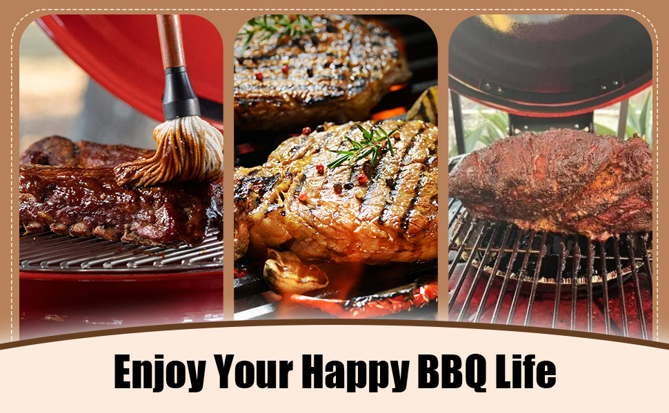 2Pack Grill Gasket fits for Kamado Joe Kettle Joe, Self