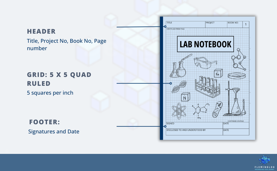 Amazon.com: Lab Notebook: 5x5 Quad Ruled Laboratory Graph Paper ...