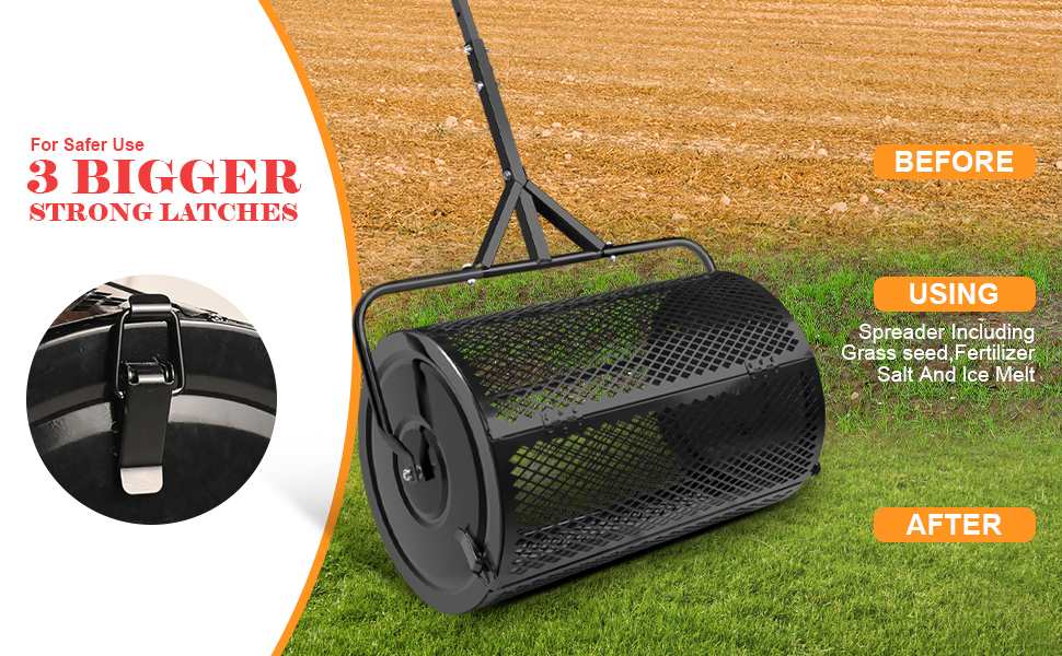 Épandeur de mousse de tourbe