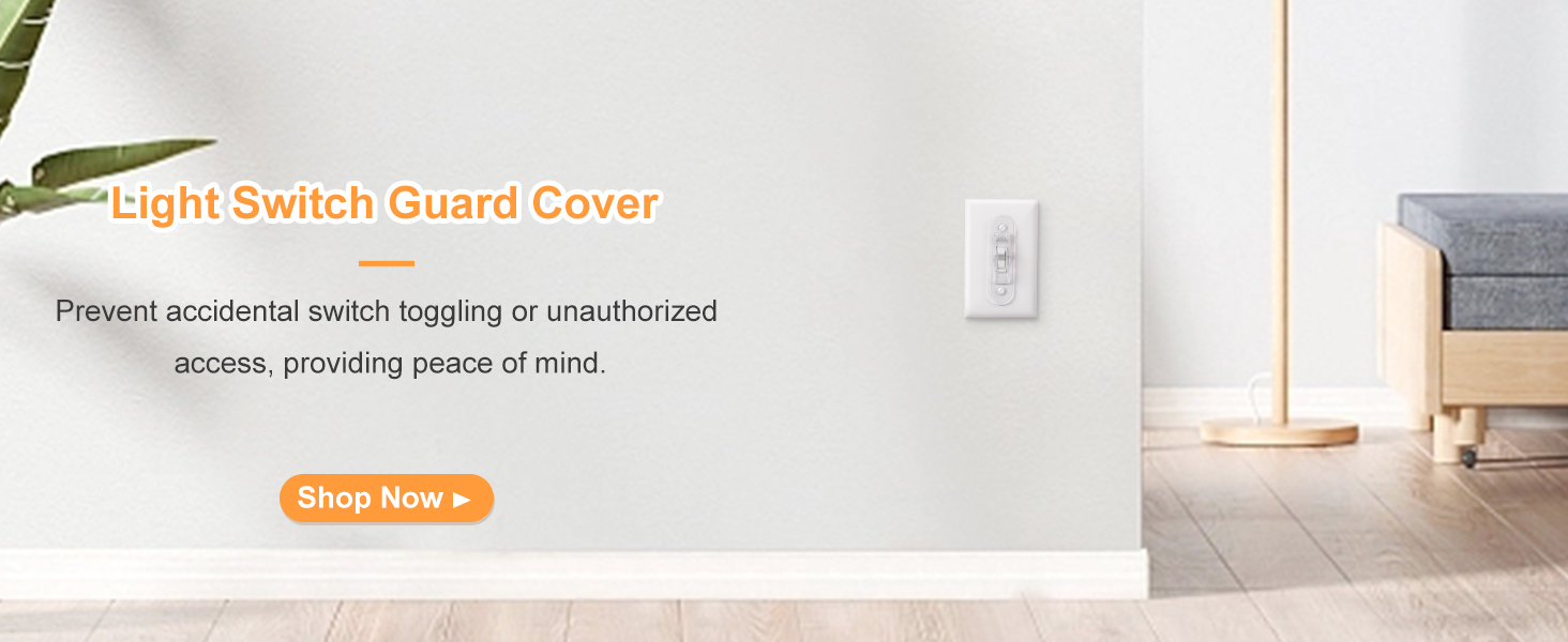 WALL SWITCH COVER GUARD