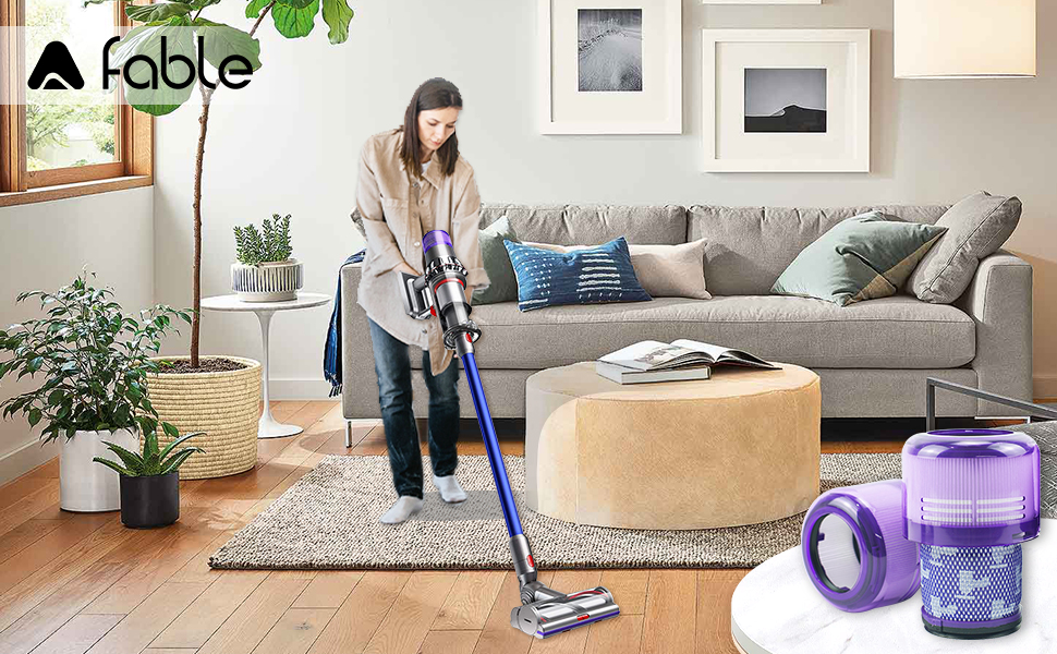 4 Pack Filter Replacement for Dyson V11 Cordless Vacuum