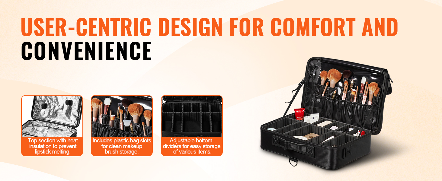 make up travel bag organizer