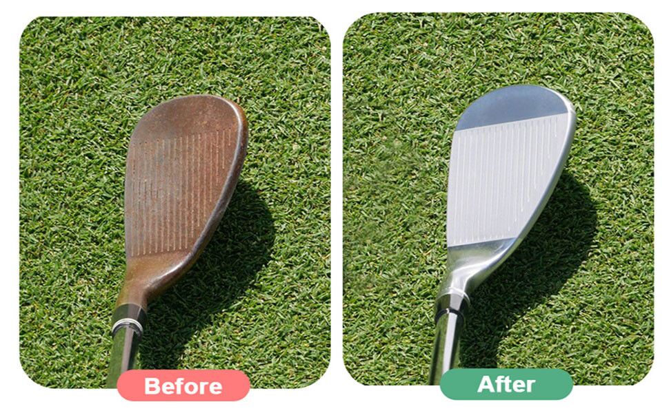 Effectively and quickly clean the club,Sharp pick for stubborn dirt and grime in grooves