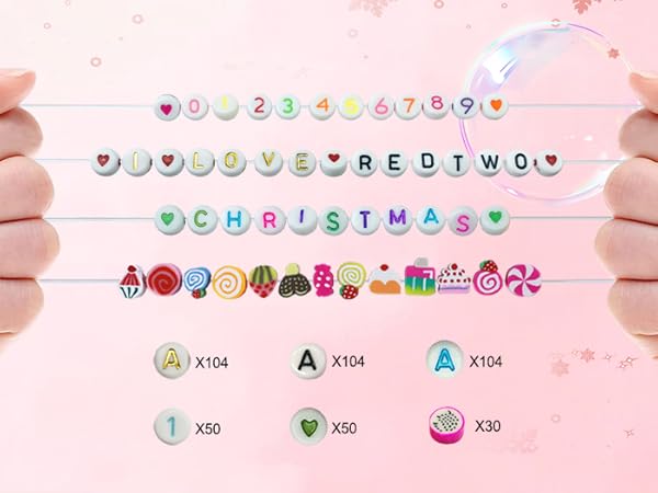 clay bead bracelet kit