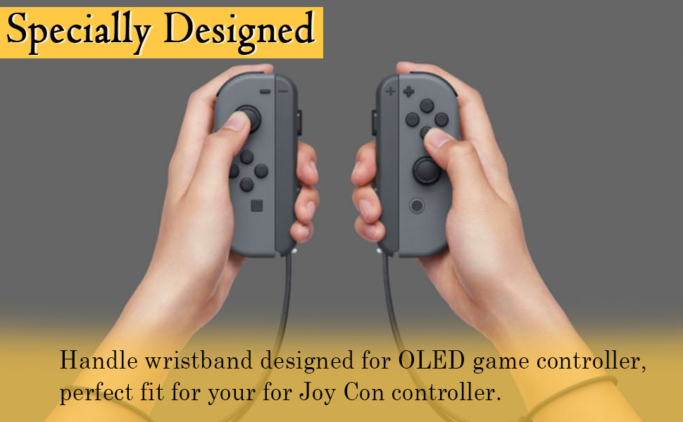 Yoidesu Gamepad Wrist Straps, 2 Pcs Switch Controller Strap