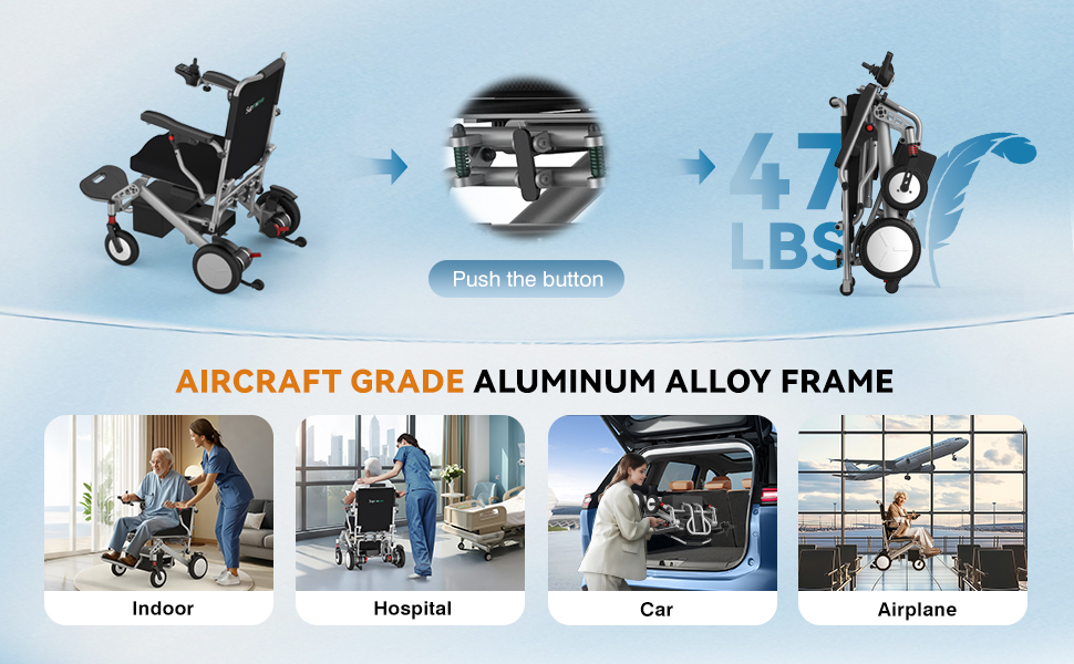 Aviation Certified Power Wheelchair