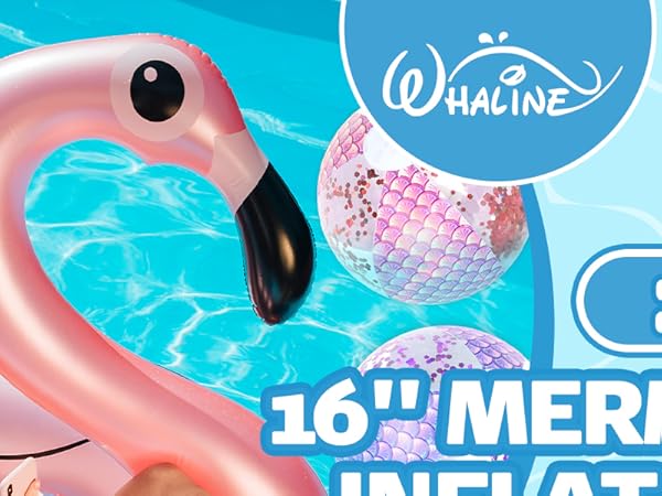 Mermaid Inflatable Beach Ball 
