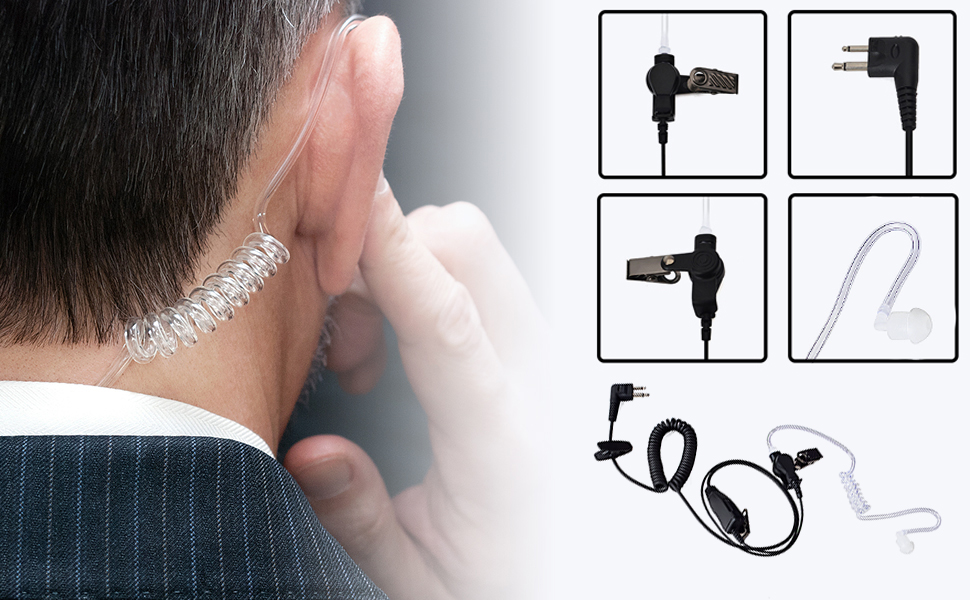 earpiece with ptt