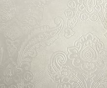 WOLTU Dressing Table Stool. Soft Padded Vanity Stool 37x30x50cm. Makeup Chair For Bedroom. MDF Wood. Baroque Style. Cream White 14 1