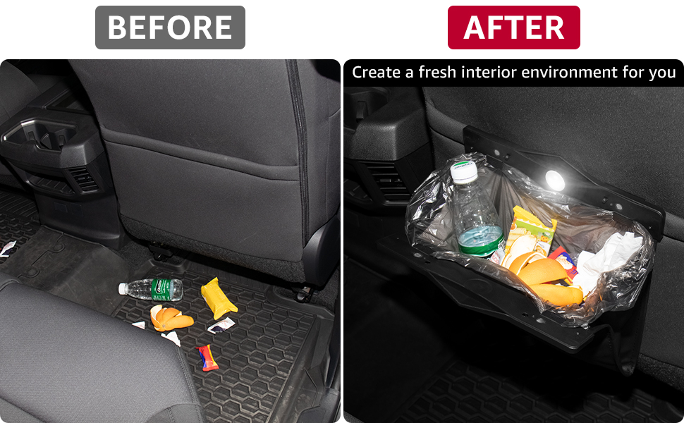 RefitEco Car Trash Can Compatible with Toyota Tundra