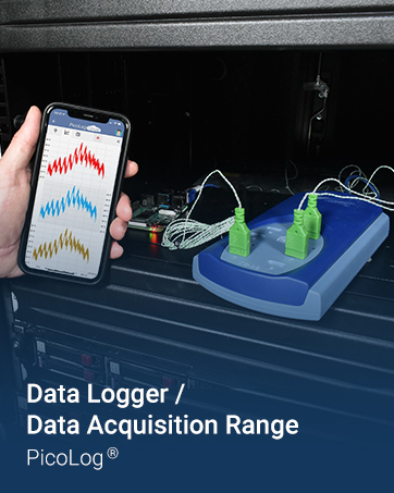 PicoLog Data Logger Data Acquisition Range Pico Technology accessories 1000 series TC-08 ADC-24