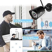 Wire-Free Smart Home Camera with Night vision