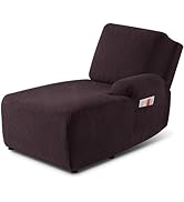 VANSOFY Couch Cover L Shape Washable Sofa Cover 1-Piece Sectional Sofa Slipcover Furniture Protec...