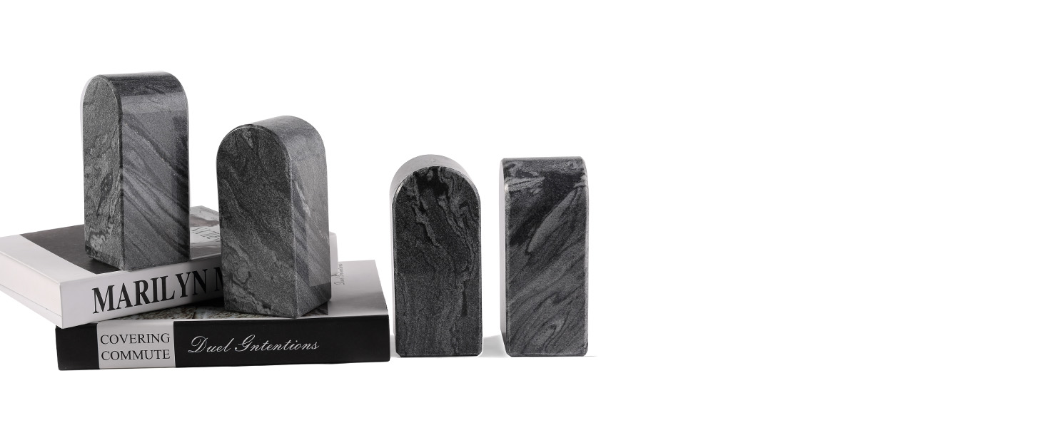 marble bookends