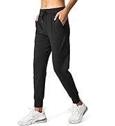 SANTINY Women's Joggers Pants Pockets Drawstring Running Sweatpants for Women Lounge Workout Jogging