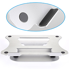 URBAN KINGS Aluminum Laptop Stand, Ergonomic Adjustable Notebook Stand, Riser Holder Computer Stand Compatible More 10-15.6" Laptops 69 1