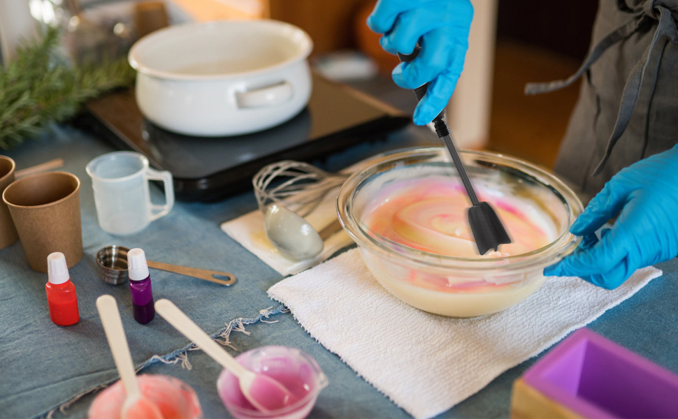 Zocipro 6Pcs Drill Mixer Attachment, Reusable Epoxy Mixer Attachment