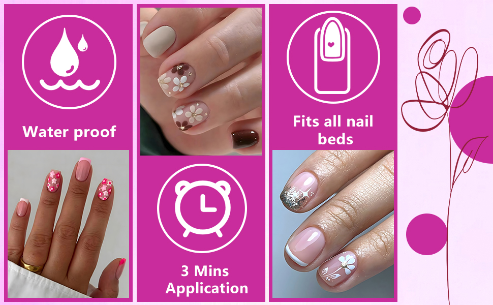 press ons,glue on nails,glue on nails for women,fake nails with designs, thanksgiving press on nails