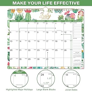 Amazon.com: Wall Calendar 2026-2026 Calendar, Jan.2026 - Dec
