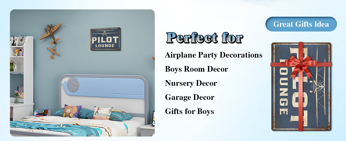 airplane nursery decor for boy room