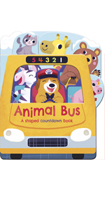 Animal Bus shaped board book