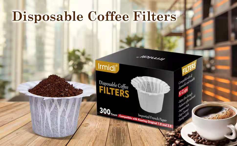 Disposable Coffee Paper Filters 200 Count K Cup Coffee