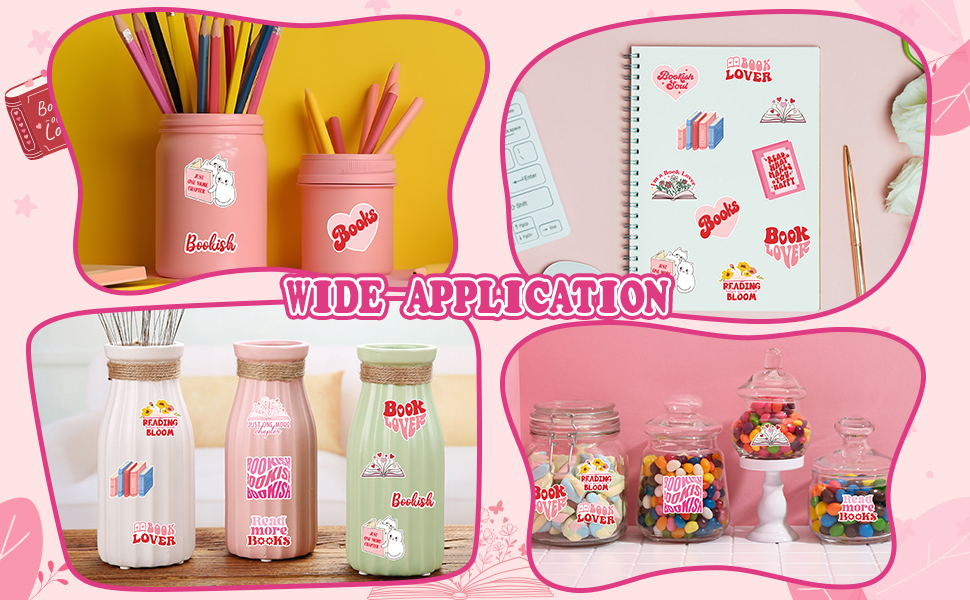 A1-Pink Book Sticker 2Roll 7