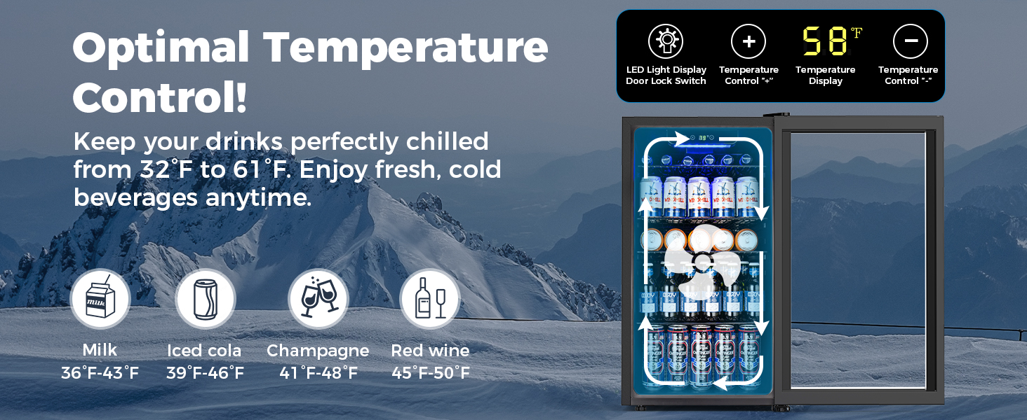 wine cooler refrigerator