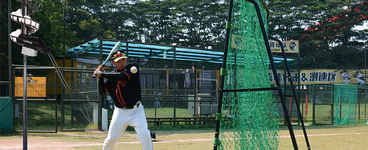 Furlihong 777BHB 2 in 1 Automatic Baseball Pitching