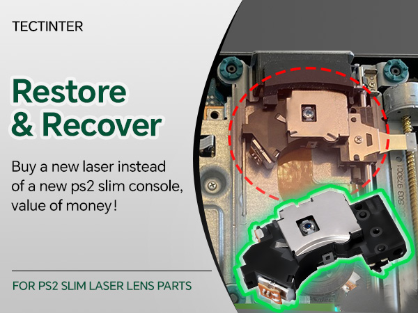 Amazon.com: PVR-802W PS2 Laser Replacement Lens - TECTINTER