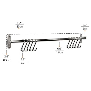 shelf decor wall hook storage organizer s hook